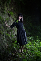 緑と美女