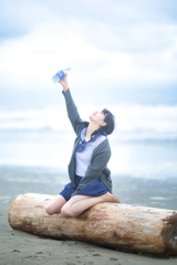 海風とポカリスエット