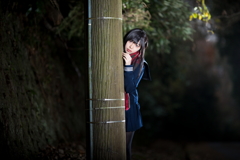 時を見つめる少女