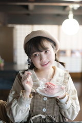 冷たいアイスも♪