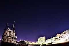 浜大津港の夜