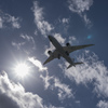 太陽と飛行機