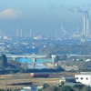 富士山と小湊鉄道