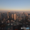 東京タワートップデッキツアー・夕日の反射