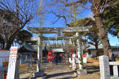 初詣の神社