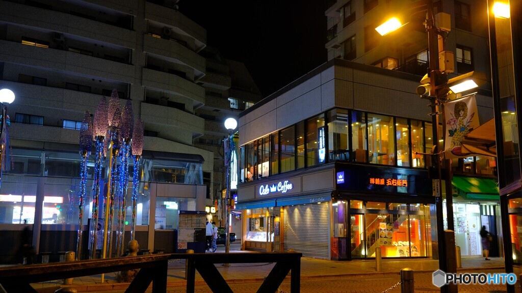 夜の街の明かりに魅かれて １
