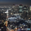 東京の夜景 新宿方面