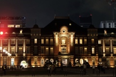 夜の東京駅1