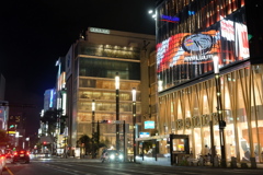 銀座の夜