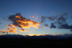 雲たちの年末。