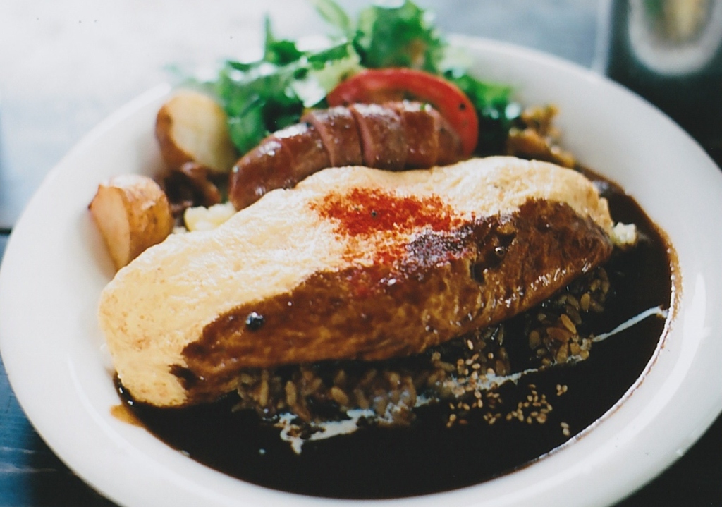 富良野名物オムカレー♪