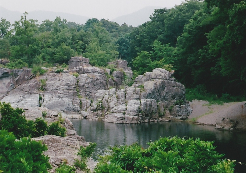 岩畳ですよ‥