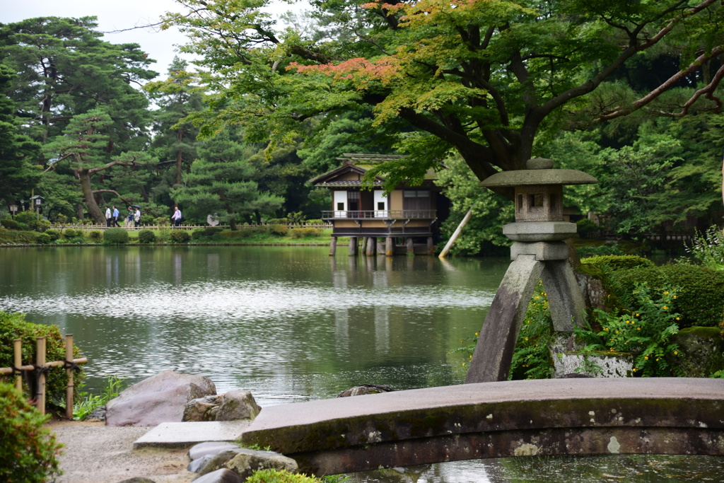 兼六園の定番「徽軫灯籠」
