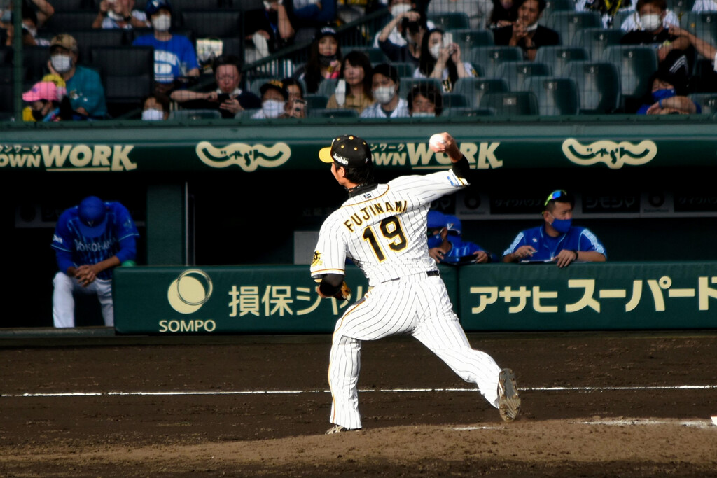 藤浪晋太郎160km 2020/10/11 TvsYb