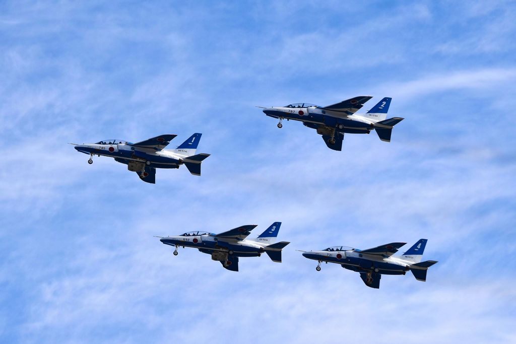 Blue Impulse in 岐阜基地航空祭2018
