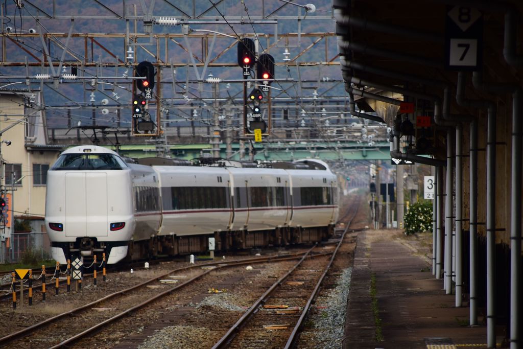 「きのさき1号」豊岡駅