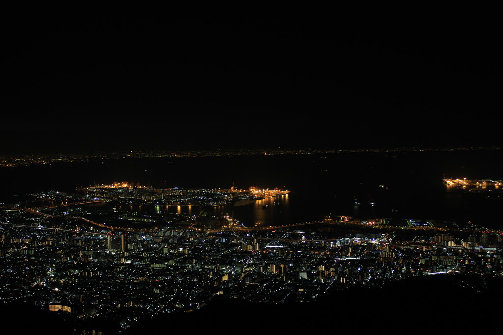 1000万ドルの夜景