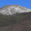 白く輝く那須岳