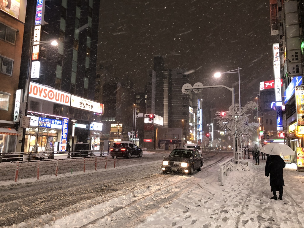 雪の浜松町