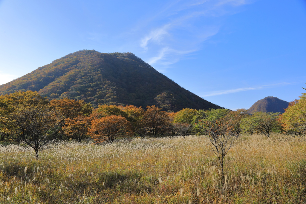 榛名山の秋