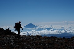 北岳より
