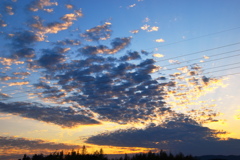 夕方の空