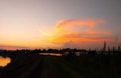 夕焼け雲