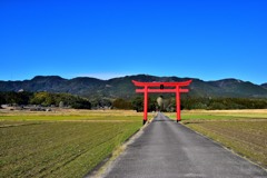 菅原神社の大鳥居