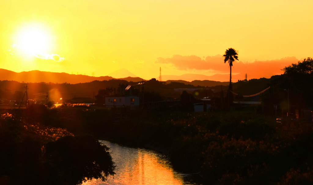 夕陽