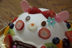 誕生日ケーキ