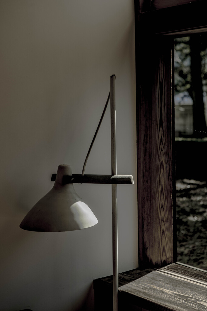 Work room light of an architect