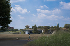 公園の建物