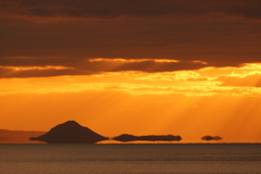 浮いた島