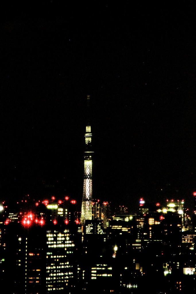 スカイツリー夜景