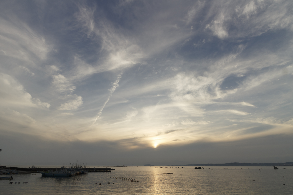 江の島夕暮れ