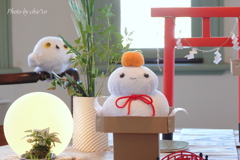 お正月装飾のブラフ18番館-046