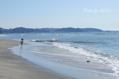 鎌倉の海辺-326