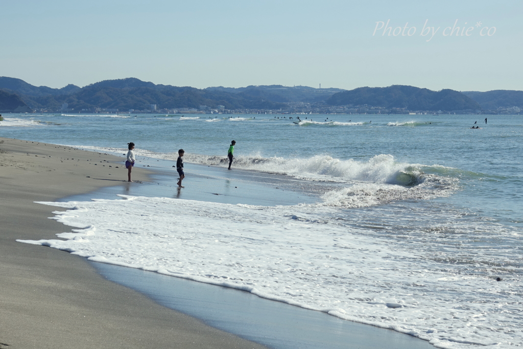 鎌倉の海辺-329