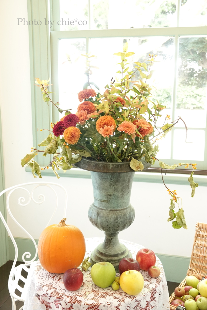 ハロウィン装飾～ブラフ18番館