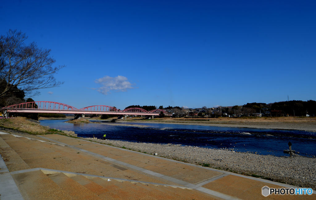 城里町の朝