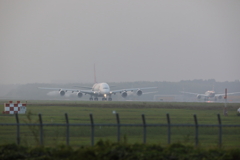 タイ　A380　テイクオフ