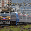 EF66-27　8862レ　TX甲種　富士