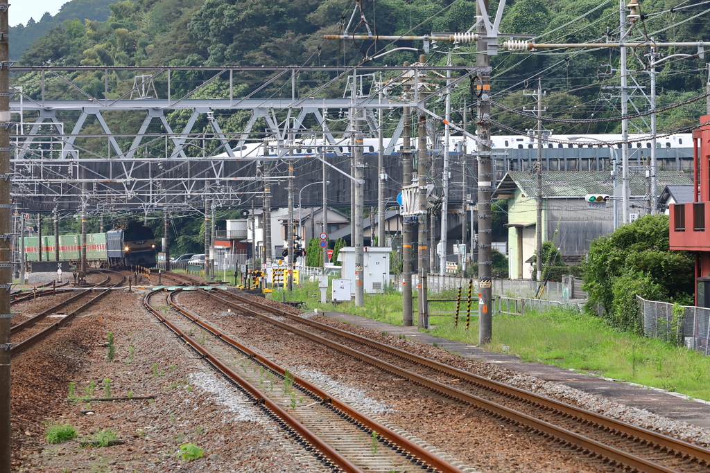 ５４レと新幹線