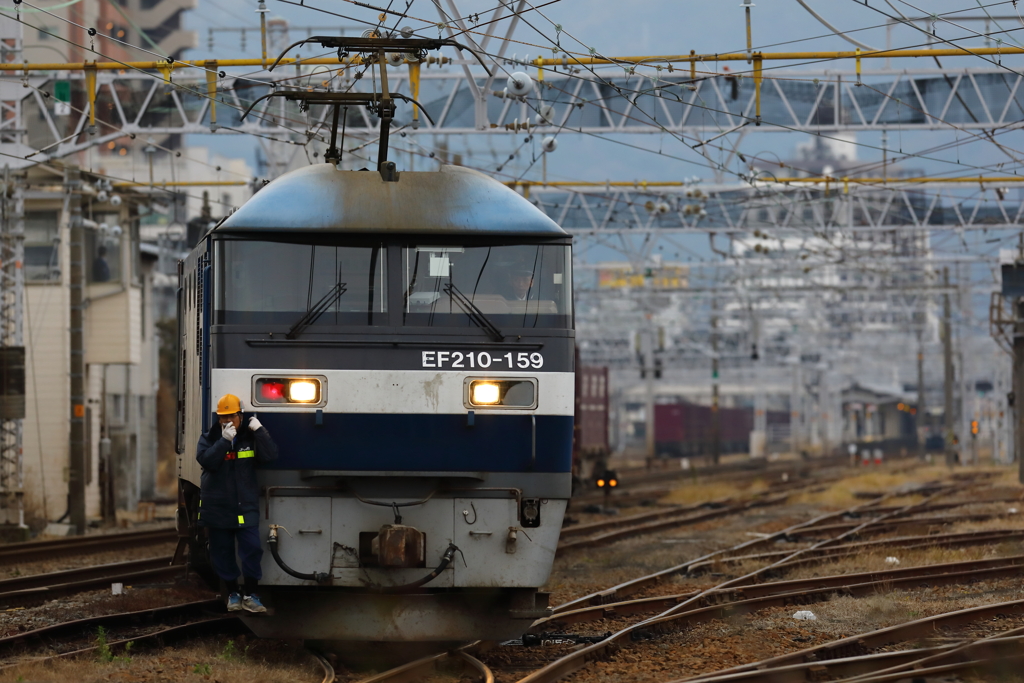 EF210-159　５０７５レ