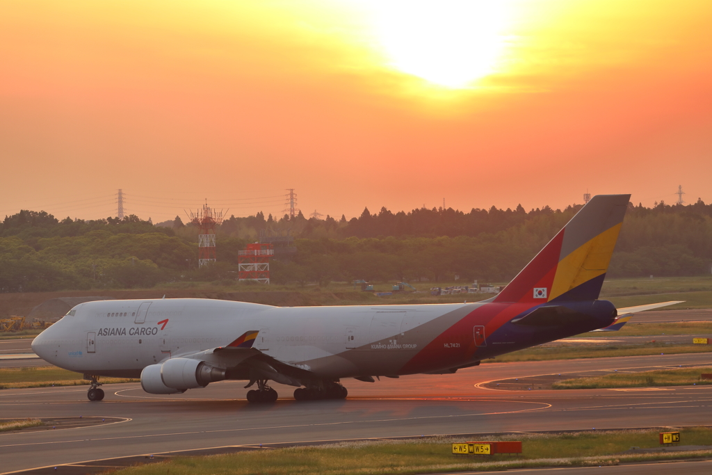 B747　アシアナカーゴ