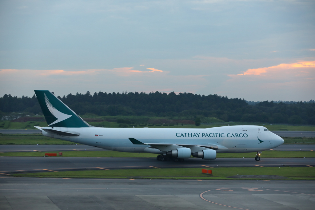 キャセイカーゴB747