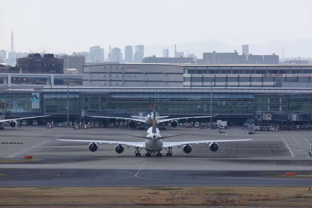 A350ルフトｘB747ルフト
