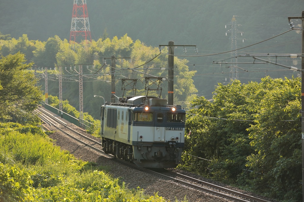 EF64-1033　5875レ