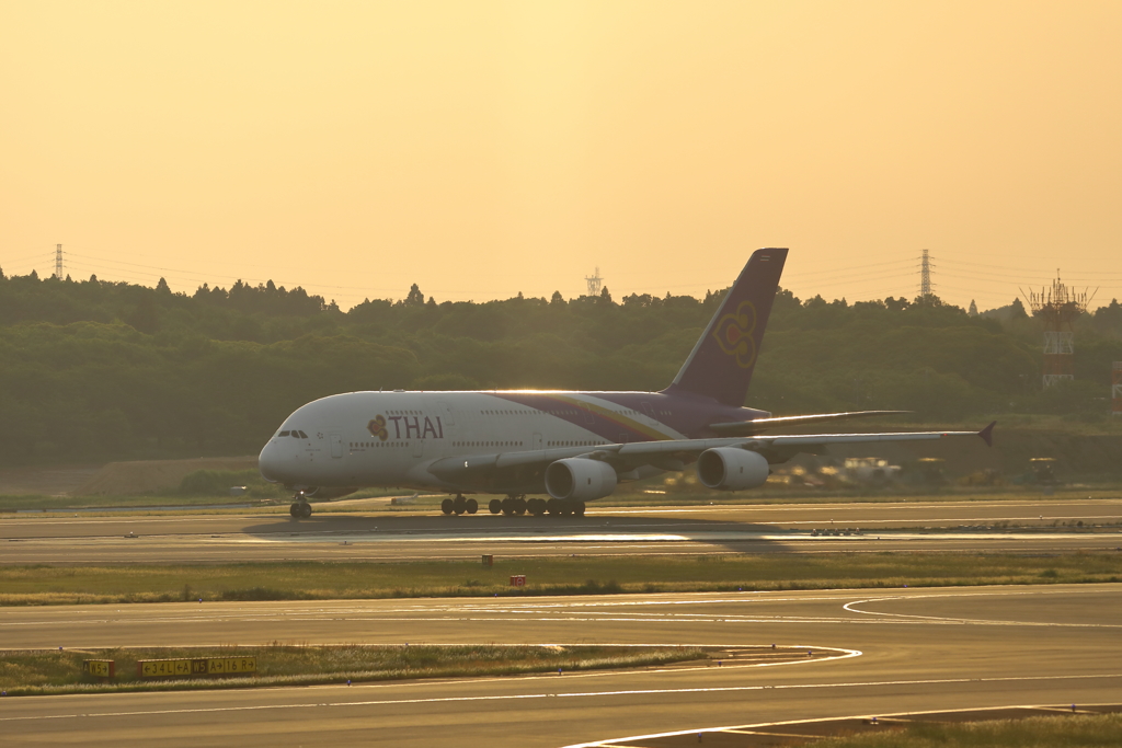 A380　タイ航空