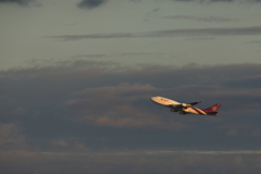 夕陽のＢ747